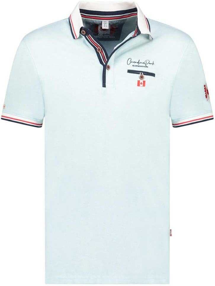 Canadian Peak Expedition Heren Polo Shirt Kblendeak Sky Blue, Kleding | Heren, Polo's, Blauw, Nieuw, Verzenden