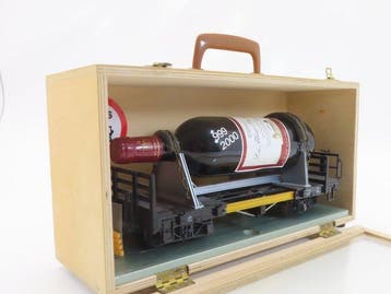 LGB G - Modeltrein goederenwagon (1) - 4-assige platte wagen, Nieuw