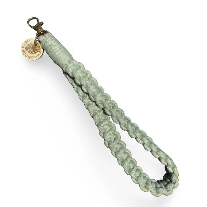 Macramé Pols Keycord - Squared - Katoen - Macramé -, Verzamelen, Sleutelhangers, Nieuw, Overige typen, Ophalen of Verzenden