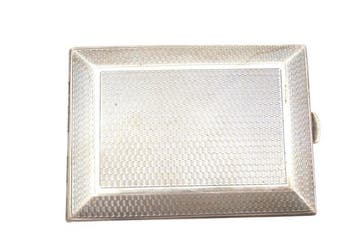 Vesta doosje - .925 zilver - Art Deco
