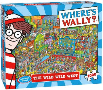 Where is Wally? - Wild West Puzzel (1000 stukjes) | Plenty, Verzenden, Nieuw