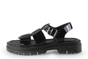Sacha Sandalen in maat 38 Zwart, Verzenden, Zwart, Sandalen of Muiltjes, Zo goed als nieuw