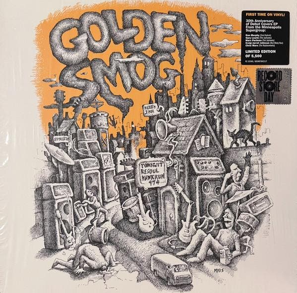 lp nieuw - Golden Smog - On Golden Smog, Cd's en Dvd's, Vinyl | Rock, Zo goed als nieuw, Overige formaten, Verzenden