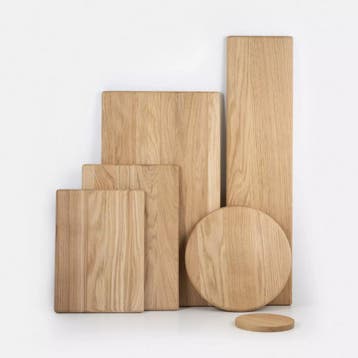 HOCHO Snijplank Kubo – Eikenhout – 300x200x15 mm – Tij, Ophalen of Verzenden, Nieuw