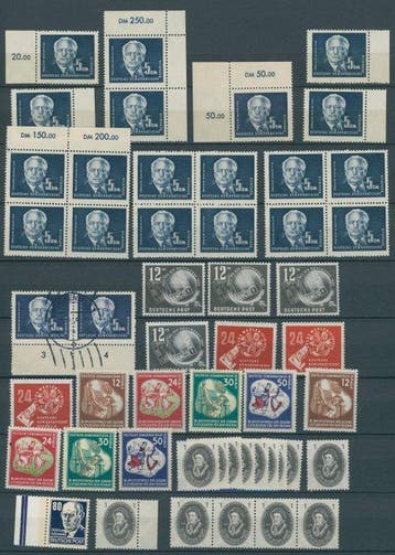 Duitse Democratische Republiek (DDR) 1949/1972 -, Gestempeld