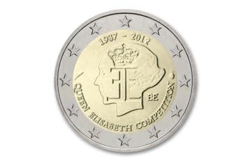 2 Euro Elisabeth Concours 2012 - België, Verzenden