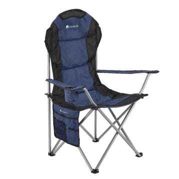 Inklapbare Campingstoel / Vouwstoel Lido - Blauw - Incl. Opb, Verzenden, Nieuw