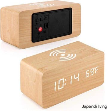 2dekans | Home & Comfort - alarm clock - wireless charging, Ophalen of Verzenden, Zo goed als nieuw
