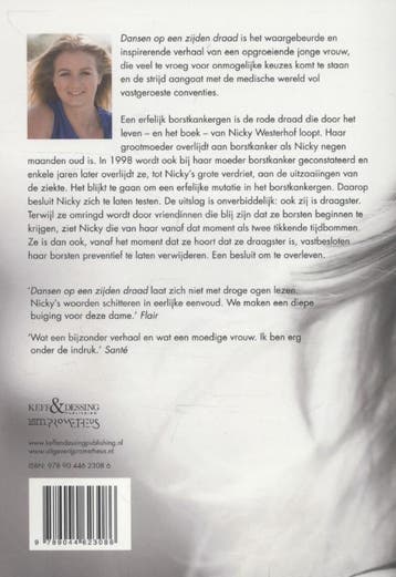 Dansen op een zijden draad 9789044623086 Nicky Westerhof, Verzenden, Gelezen, Nicky Westerhof