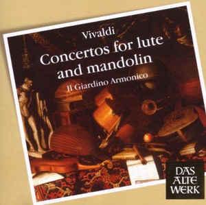 cd digi - Vivaldi - Concertos For Lute And Mandolin, Verzenden, Zo goed als nieuw