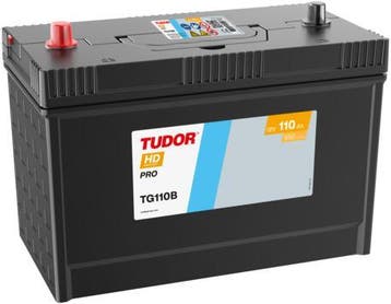 Tudor HD Pro accu | TG110B | 12V 120Ah, Ophalen of Verzenden, Nieuw