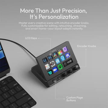 Ulanzi D200X: Alles-in-één Creative Deck Desktop Control Hub, Verzenden, Nieuw