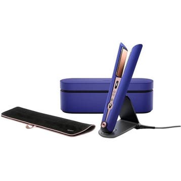 Dyson Corrale Stijltang - Blauw/Goud (Incl. Case & Standaard, Verzenden, Zo goed als nieuw