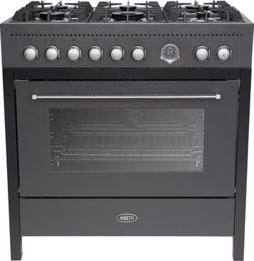 BORETTI CARRARA CRG916MAT Gas Fornuis, Witgoed en Apparatuur, Fornuizen, Ophalen of Verzenden, Nieuw