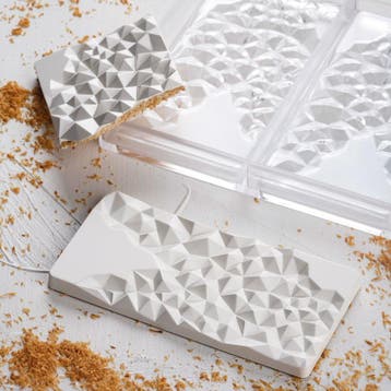 Pavoni Chocolademal Tablet Vallee (3x) 155x77mm, Verzenden, Nieuw
