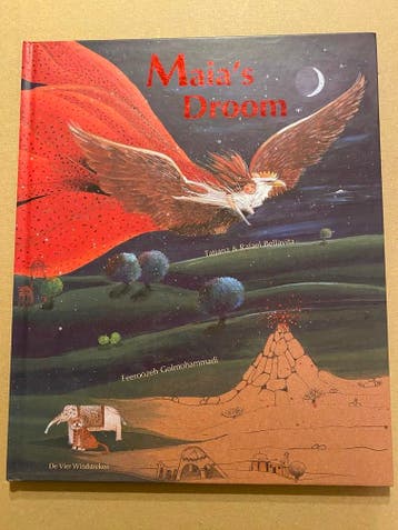 Schitterend Prentenboek - Maias Droom - fantasie en natuur, Verzenden, Zo goed als nieuw, Fictie algemeen, 5 of 6 jaar