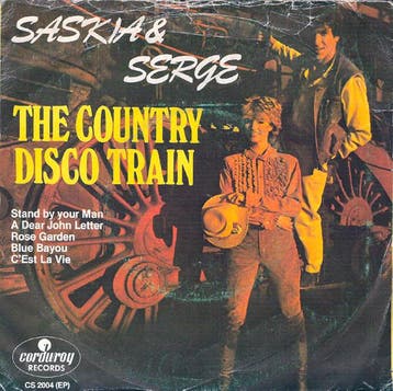 Saskia &amp; Serge - The Country Disco Train, Ophalen of Verzenden, Gebruikt