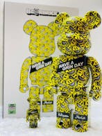 Medicom Toy - BE@RBRICK Ron English HAVE A GRIN DAY 400% &, Antiek en Kunst