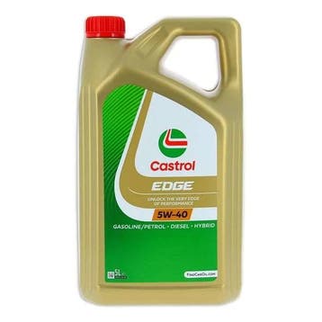 Motorolie - CASTROL - EDGE 5W-40 - 5L (auto - motor), Verzenden, Nieuw