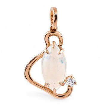 Zonder minimumprijs - Hanger - 14 karaat Geel goud - 2.28ct.