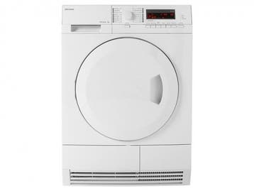 John Lewis Jltdh18 - Warmtepompdroger - 7 kg - 66 dB -, Ophalen of Verzenden, Zo goed als nieuw, Voorlader, 85 tot 90 cm