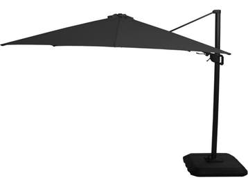 Hartman Shadowflex DL - Zweefparasol 300x300 cm - Kantelbaar, Tuin en Terras, Parasols, Verzenden, Nieuw