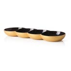 Tupperware Allegra Tapasschaal Zwart/Goud, Ophalen of Verzenden, Nieuw