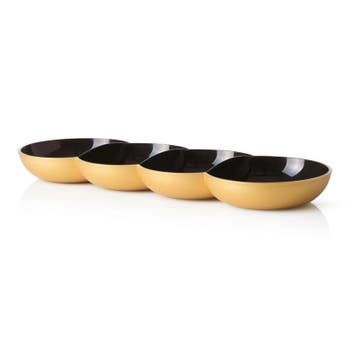 Tupperware Allegra Tapasschaal Zwart/Goud, Ophalen of Verzenden, Nieuw