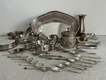 Tafelservies (42) - Verzilverd