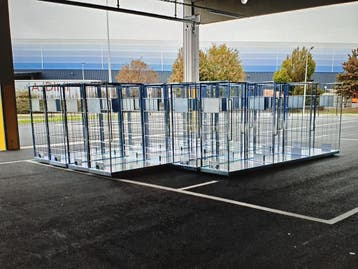 Wanzl rolcontainer 1200x800x1880mm 3-heks, Nieuw, Ophalen of Verzenden, Overige typen, Emtrade NL
