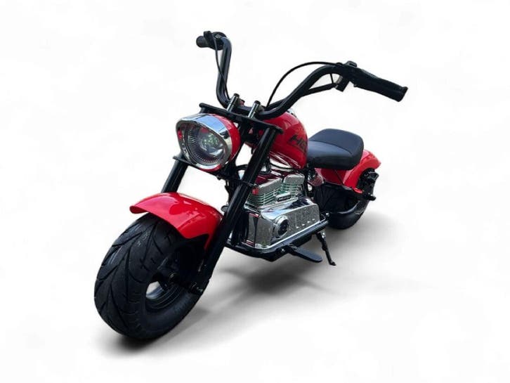 Chopper Warrior, 24 volt elektrische kindermotor met luchtba, Kinderen en Baby's, Speelgoed | Buiten | Accuvoertuigen, Nieuw, Ophalen of Verzenden