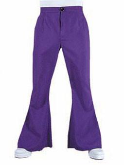 Hippie Disco Broek paars man, Ophalen of Verzenden, Nieuw