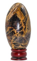 170 mm Mizone Jasper-Opal Shiva Lingam – 1,78 kg – Steen van