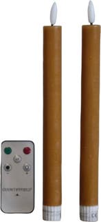 Countryfield - LED-kaarsen met afstandsbediening Lyon (Set, Ophalen of Verzenden, Nieuw