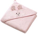 Baby Ono Bamboo Roze 100 x 100 cm Badcape, Verzenden, Nieuw