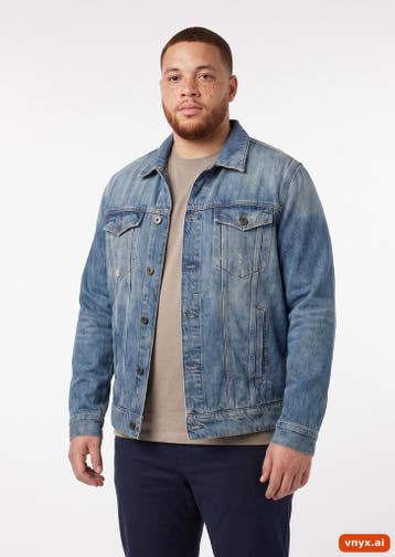 G-Star Raw Spijkerjassen Heren maat XL Blauw Vintage, Ophalen of Verzenden, Nieuw, G-Star Raw
