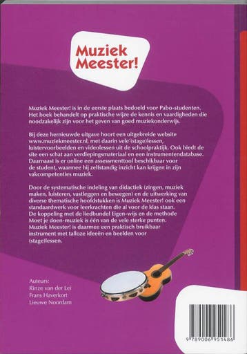 Muziek Meester! 9789006951486 Rinze van der Lei, Verzenden, Zo goed als nieuw, Rinze van der Lei