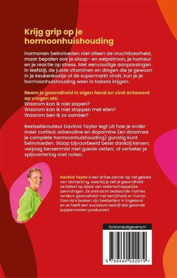 Hack je hormonen 9789464042979 Davinia Taylor, Verzenden, Gelezen, Davinia Taylor
