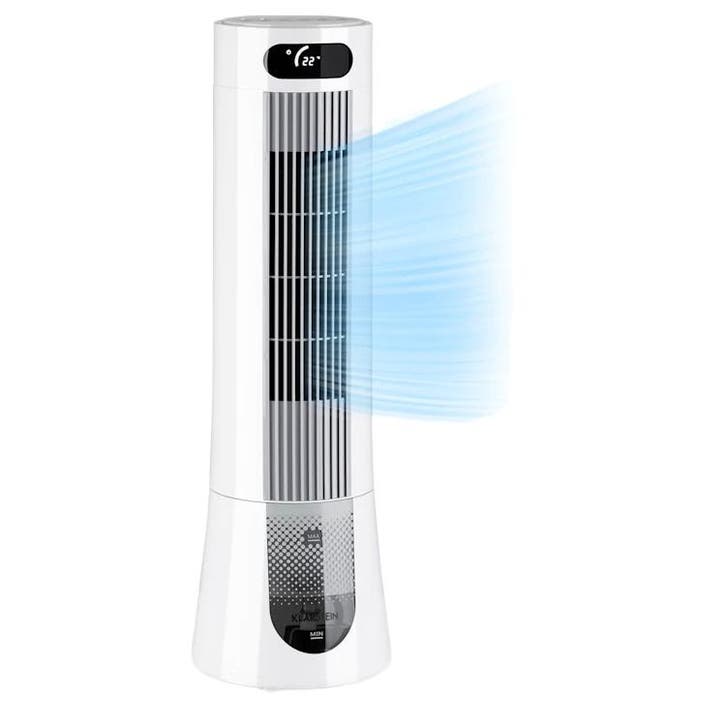 Mobiele Aircooler Bevochtigen Ventileren Airco Koelen 60m³, Witgoed en Apparatuur, Airco's, Refurbished, Mobiele airco, 100 m³ of groter