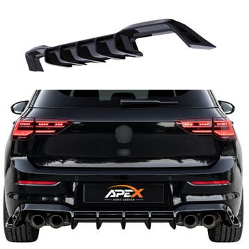 Apex - Diffuser geschikt voor Volkswagen Golf Mk8 R |