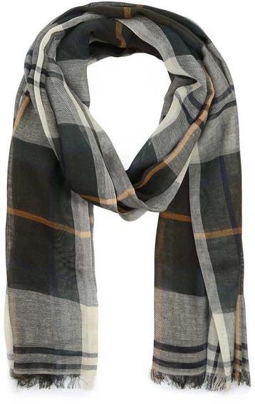 Barbour Sjaal Summer Welton Camel maat one size Heren, Verzenden, Nieuw, Barbour