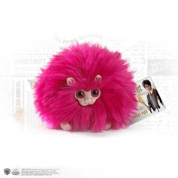 Harry Potter Knuffel, Pygmy Puff, Roze, 15cm, The Noble Coll, Ophalen of Verzenden, Nieuw