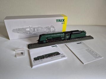 Trix H0 - 25480 - Stoomlocomotief met tender (1) - Stoomloc, Nieuw