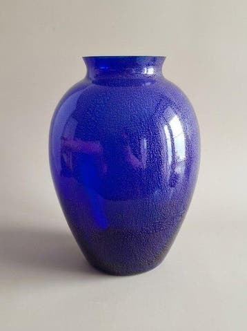 Murano - Carlo Moretti - Vaas - Serica vaas - Glas -