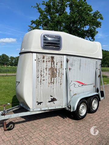 Leuke sluis 1,5 Paards Trailer, Ophalen, Zo goed als nieuw, 1½-paards trailer