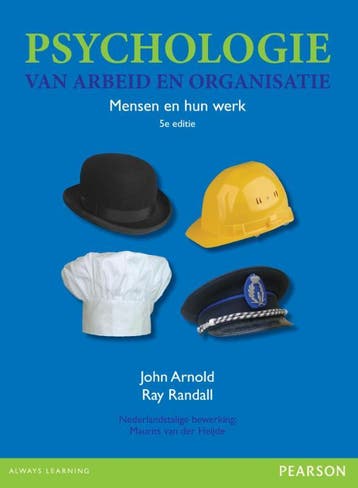 Psychologie van arbeid en organisatie 9789043027816, Zo goed als nieuw