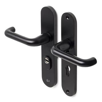 Veiligheidsbeslag met kruk | Intersteel | 72 mm, Verzenden, Nieuw