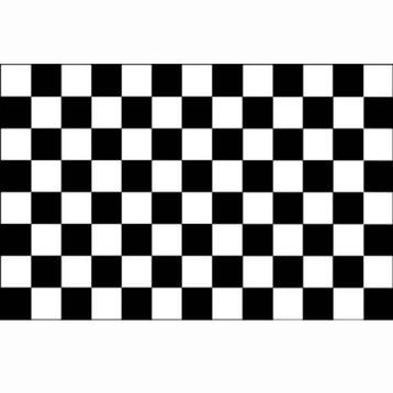 Finish vlag, racing, race vlag, Nieuw