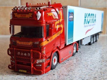 WSI 1:50 - Model vrachtwagen - SCANIA R620 - trekker met, Hobby en Vrije tijd, Nieuw