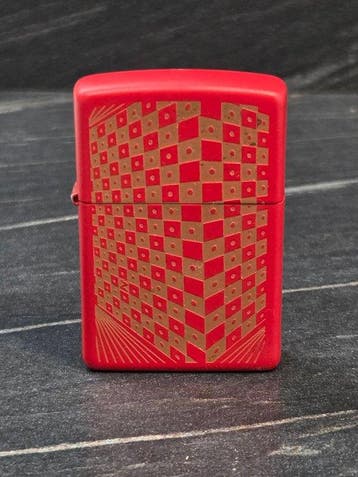 Zippo - Zonder minimumprijs - Aansteker - Messing, Emaille,, Nieuw